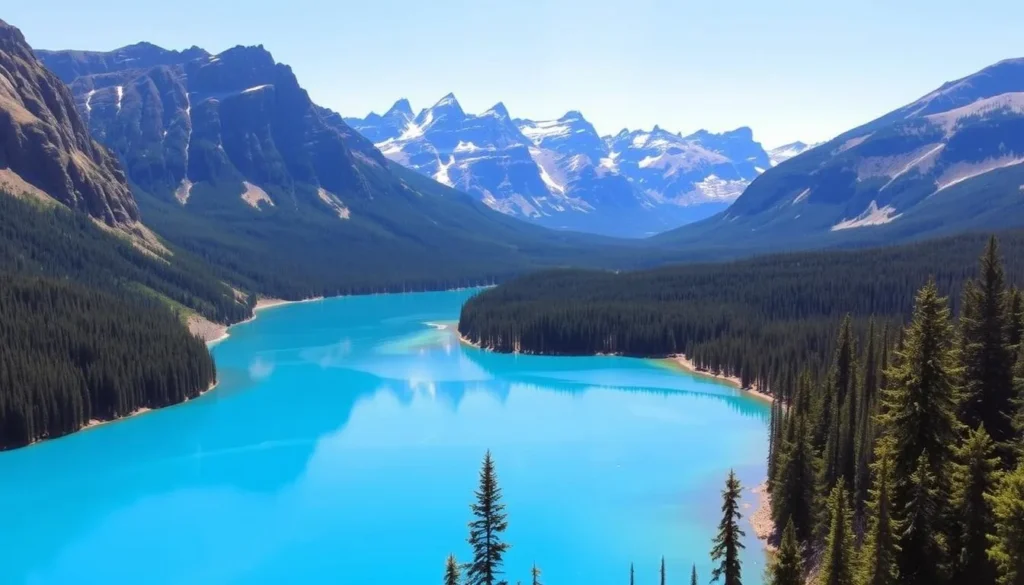 Image of Maligne Lake in Jasper National Park