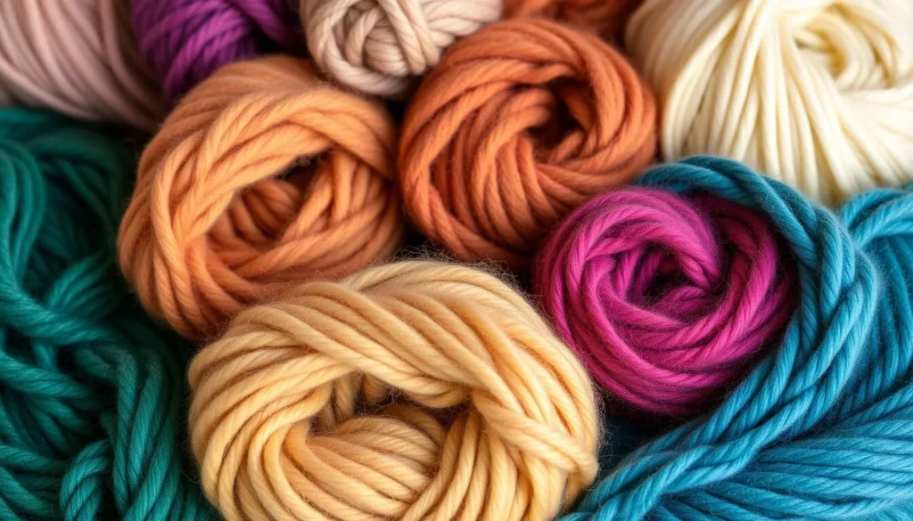 Image of Manos del Uruguay crafts, featuring high-quality wool products