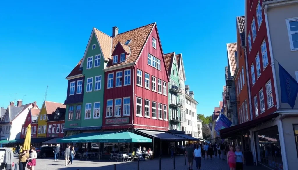Image of Mariehamn town center
