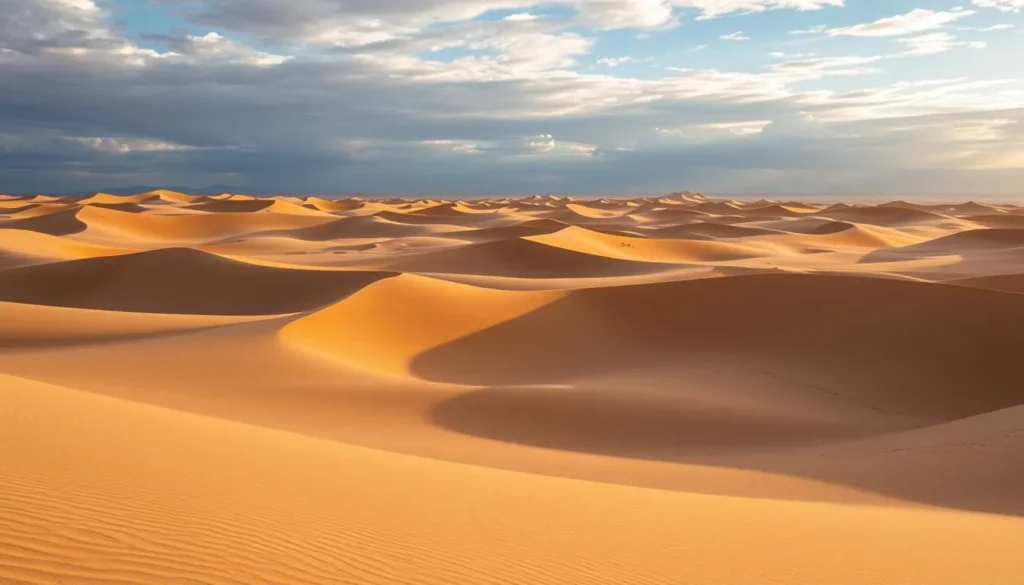 Image of Medanos de Coro National Park's vast sand dunes