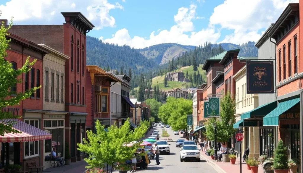 Image of Miner Street in downtown Idaho Springs