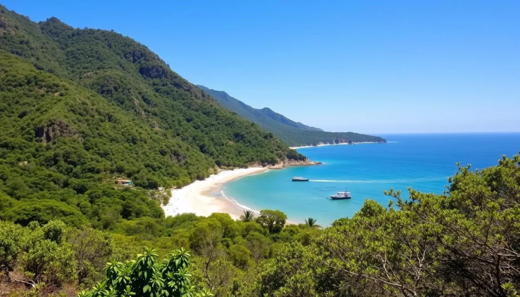 Image of Mochima National Park during the dry season