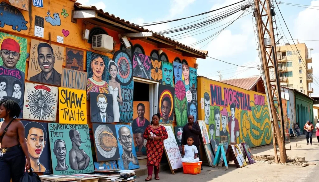 Image of Moengo's art scene