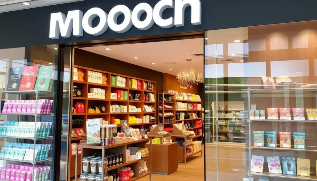 Image of Mooch store interior or a product display