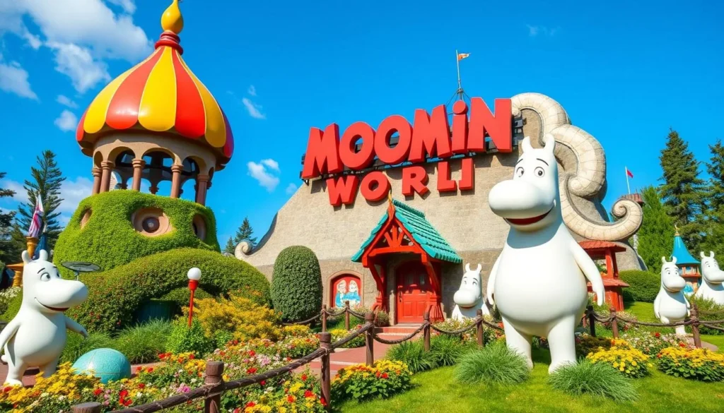 Image of Moomin World theme park in Naantali, Finland