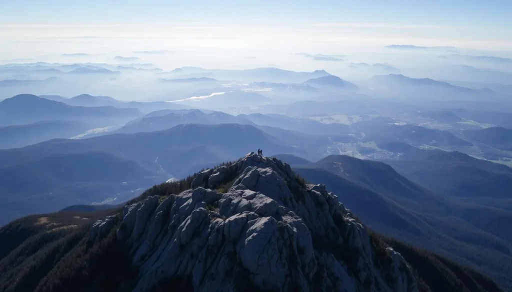 Image of Mount Praděd summit in Jeseniky Mountains