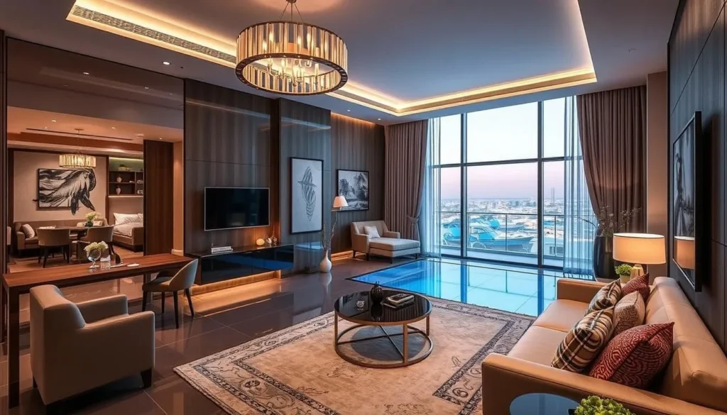 Image of Movenpick Al Bida'a Apartment with luxurious amenities