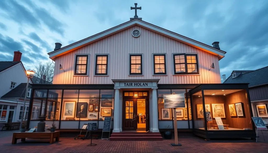 Image of Naantalin Taidehuone's exterior or interior with unique art exhibitions
