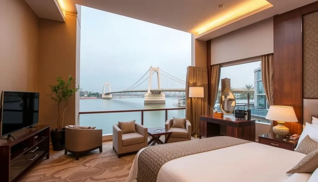 Image of Pars Hotel Ahvaz, a 5-star luxury hotel with modern amenities and a prime location near the White Bridge.
