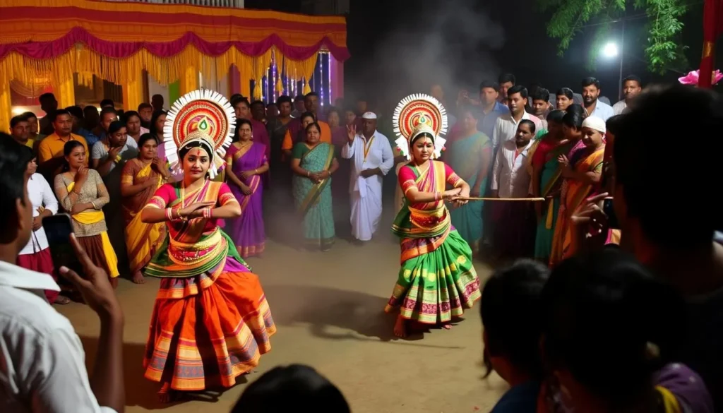 Image of Payyanur Kolkali performance in Kannur