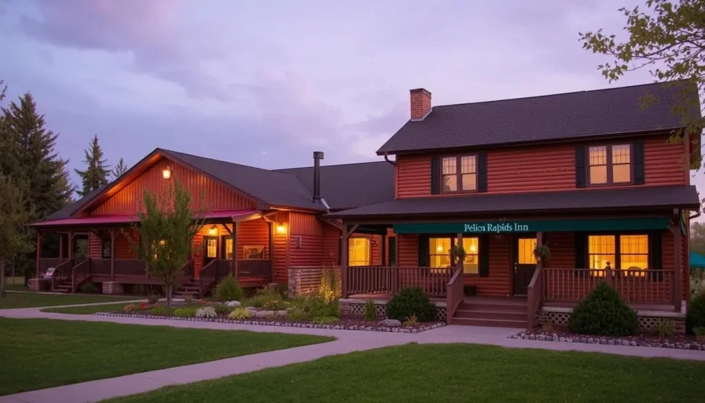 Image of Pelican Rapids Inn or Wood Buffalo Inn with a welcoming exterior
