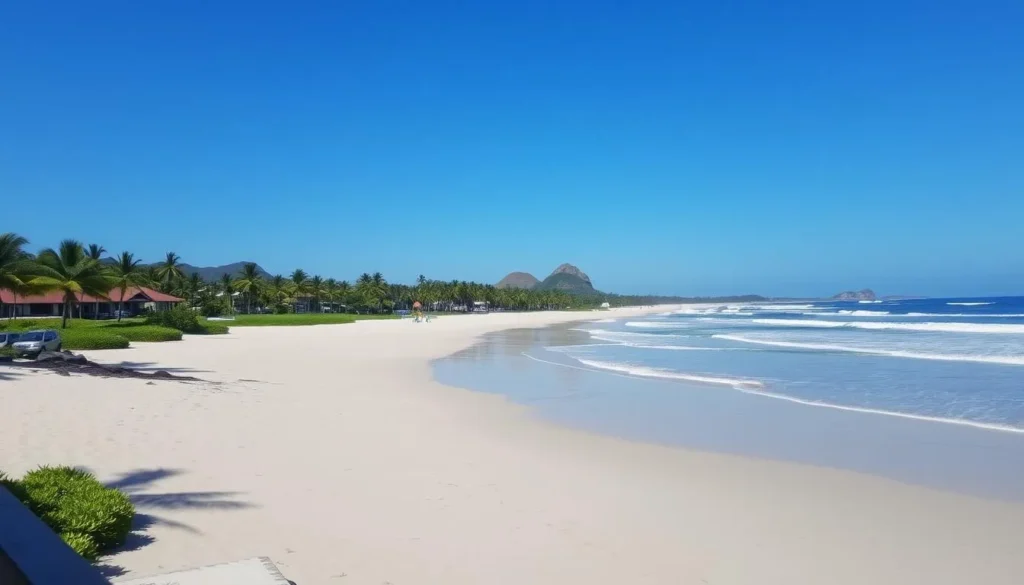 Image of Playa Grande with serene surroundings and pristine sand