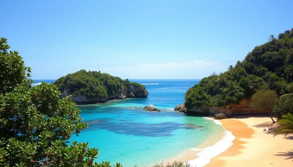 Image of Playa de los Sueños, a secluded beach with untouched natural beauty