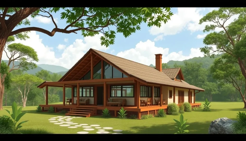 Image of Pousada Trijunção's eco-friendly lodge
