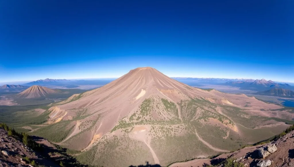 Image of Prospect Peak in Lassen Volcanic National Park