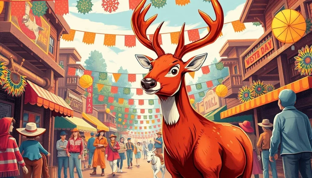 Image of Red Deer during Westerner Days celebrations