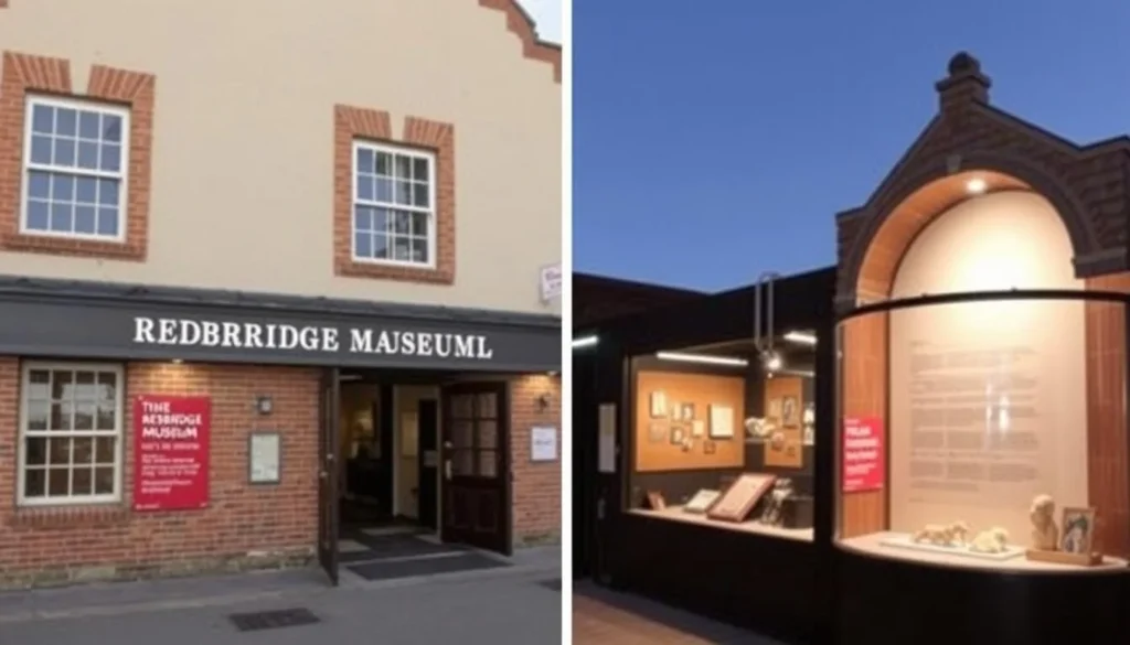Image of Redbridge Museum's exterior or a notable exhibit