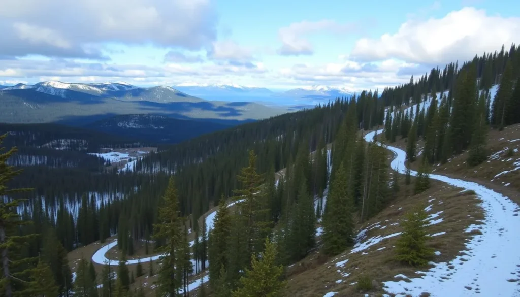 Image of Riisitunturi National Park hiking trails