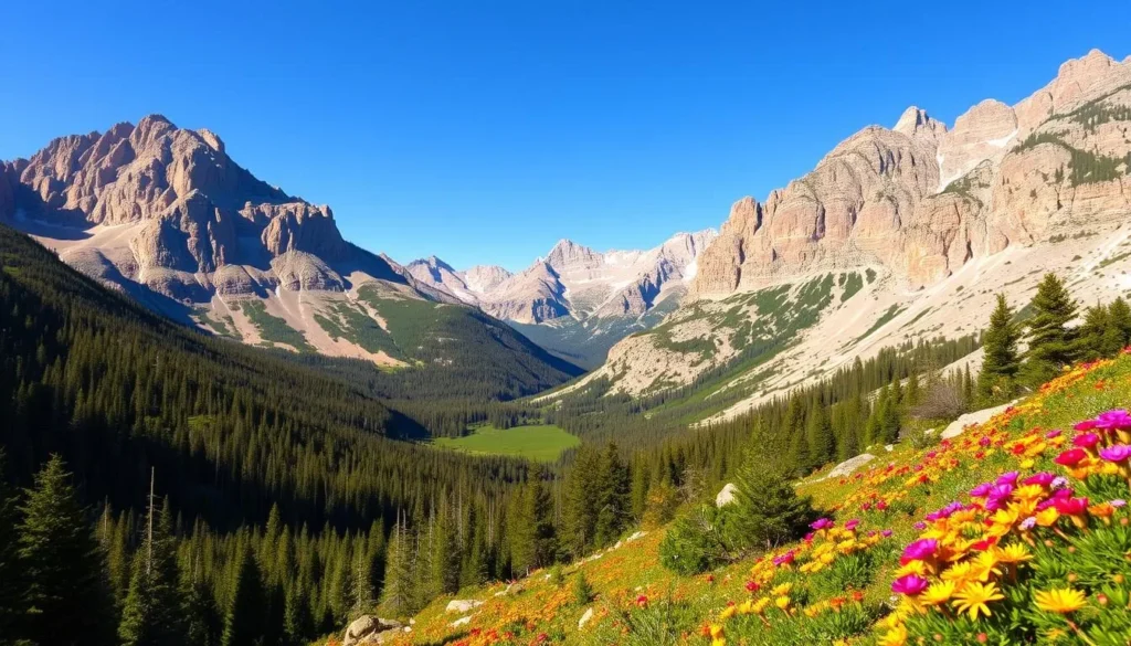 Image of Rocky Mountain National Park scenery