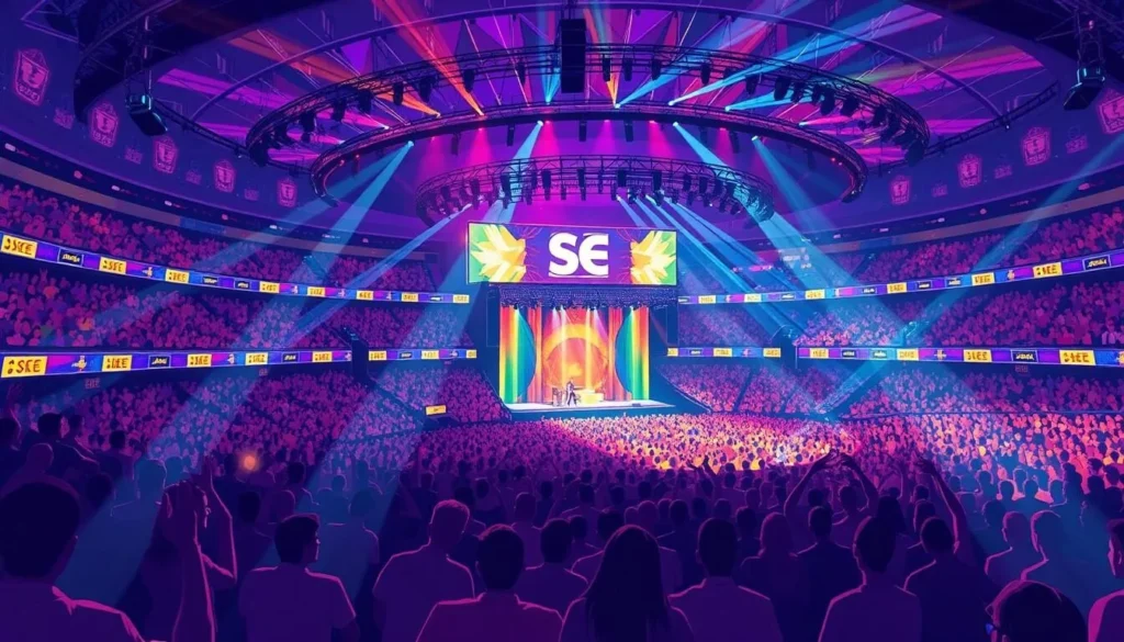 Image of SSE Arena Wembley during a concert event