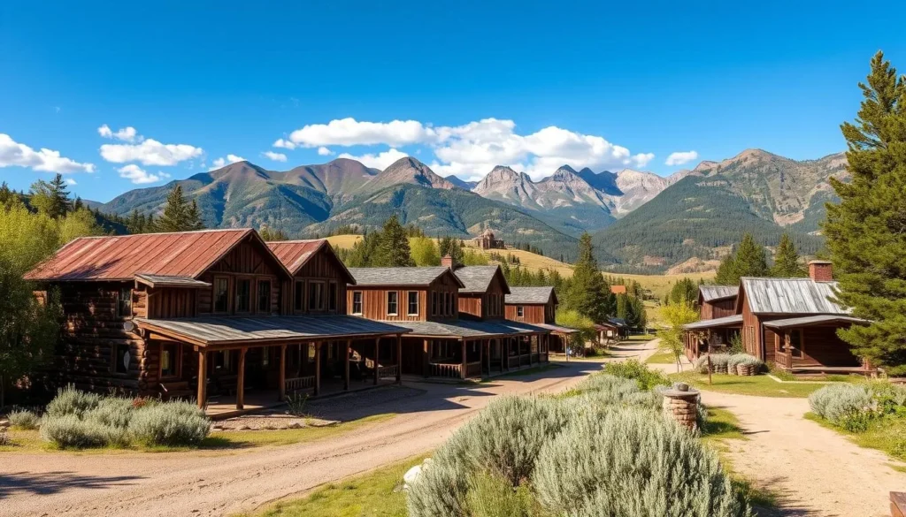 Image of Saint Elmo ghost town near Buena Vista, Colorado