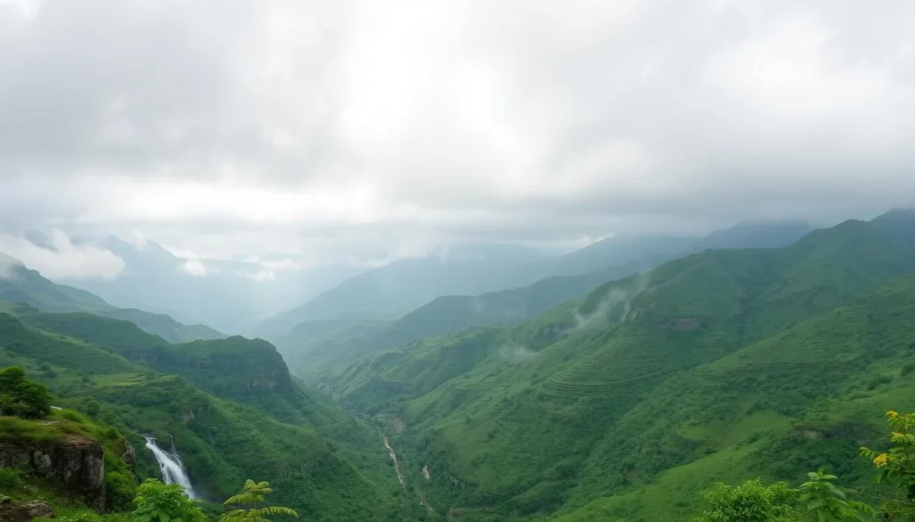 Image of Salalah during the Khareef season