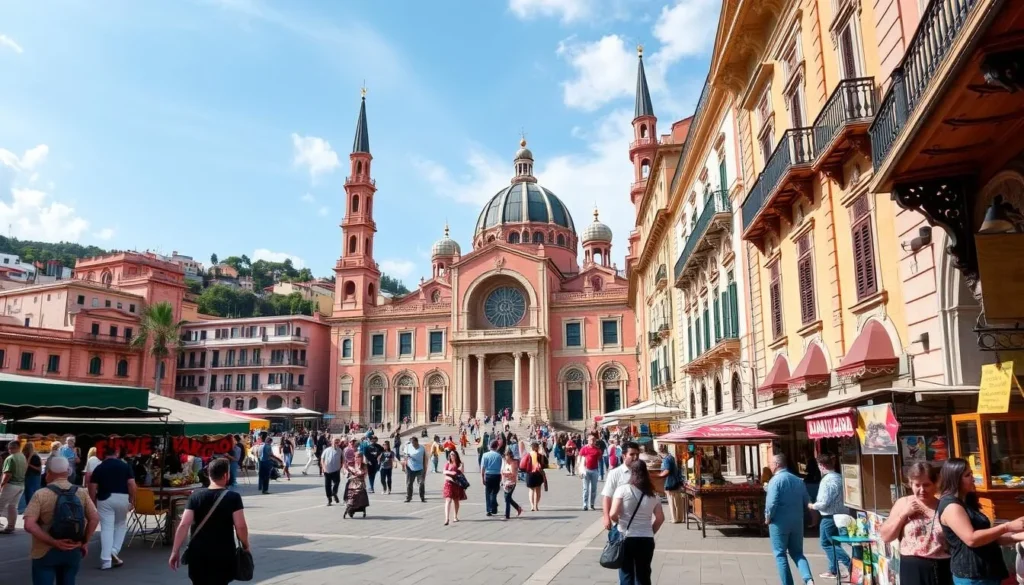Image of Santa Sofia's main square