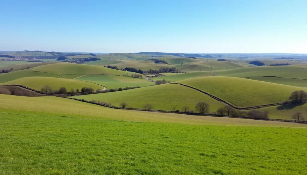 Image of Shepherd's Field with rolling hills