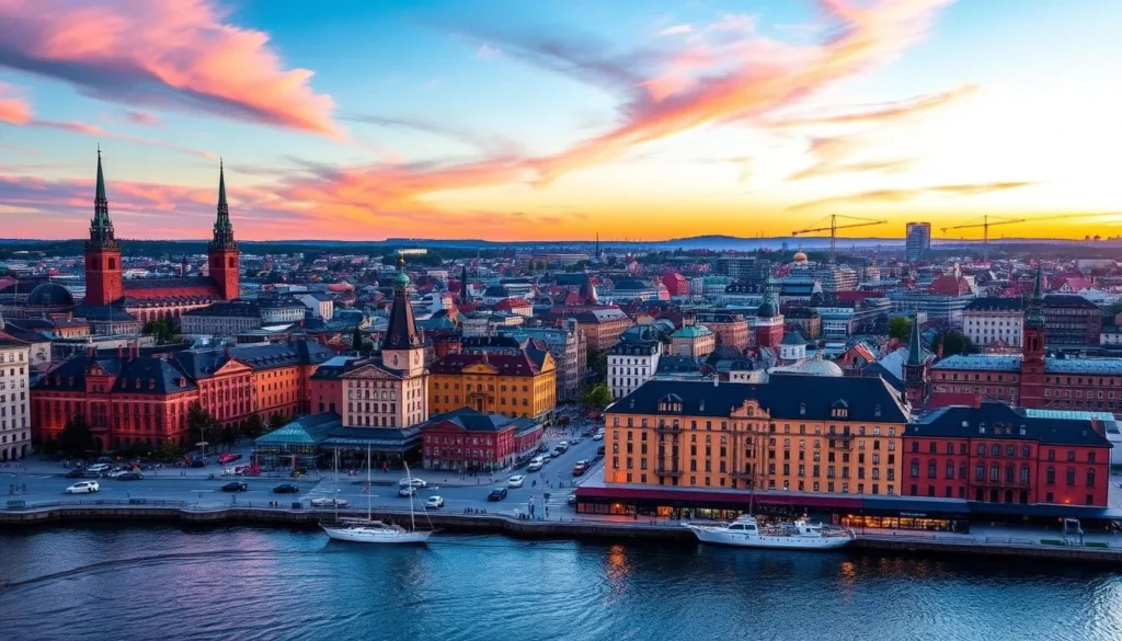 Image of Stockholm cityscape