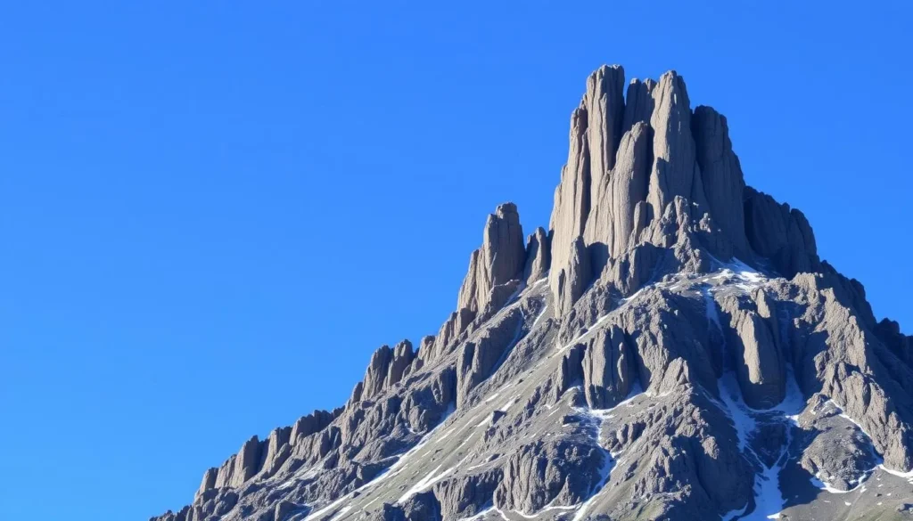 Image of Store Skagastølstind's rugged peak