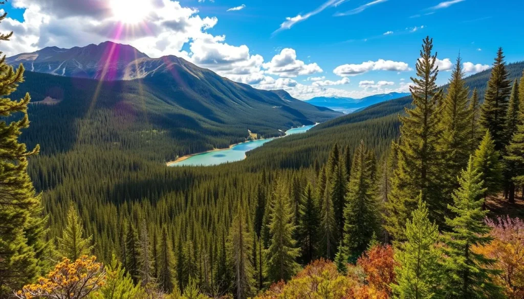 Image of Strathcona Wilderness Centre near Devon, Alberta, showcasing its natural beauty and outdoor activities.