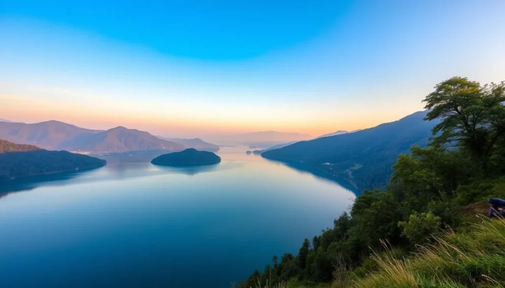 Image of Sumendu Lake in Mirik