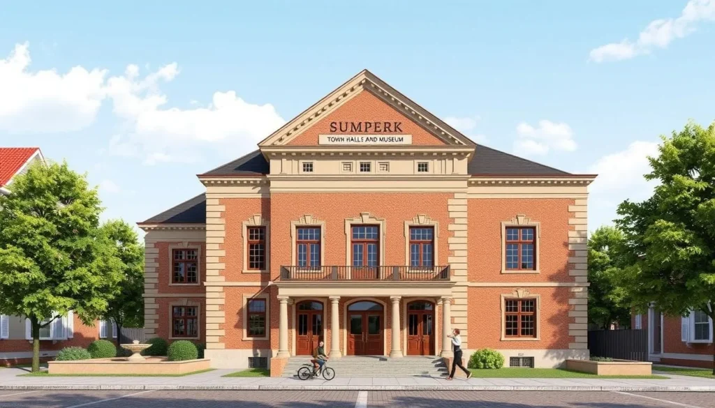 Image of Sumperk Town Hall and Museum facade