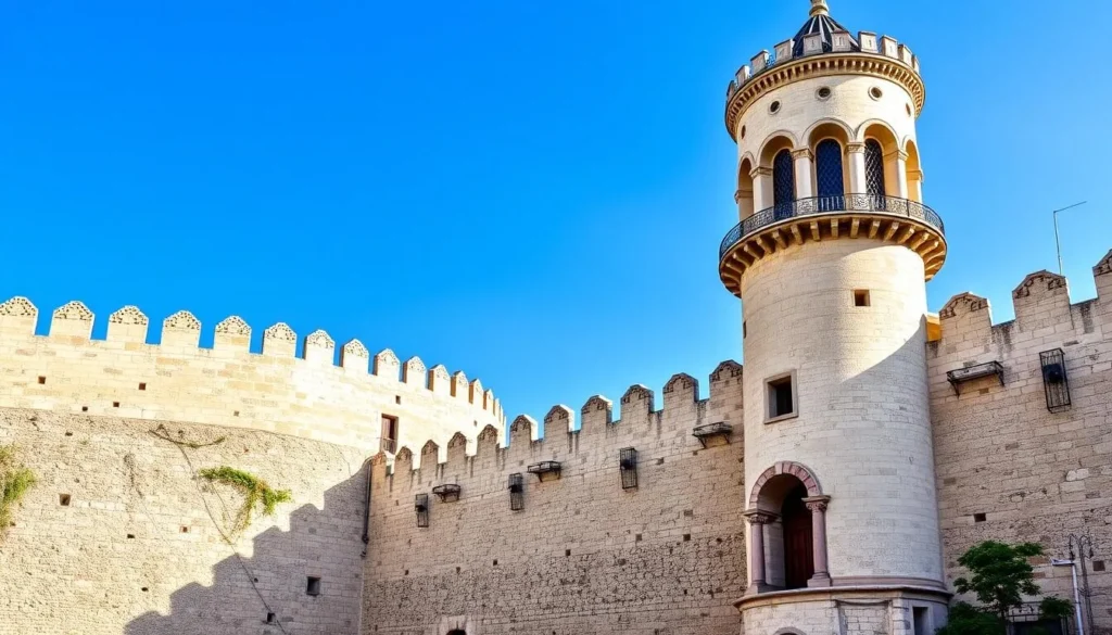 Image of Tabor's city walls and Water Tower