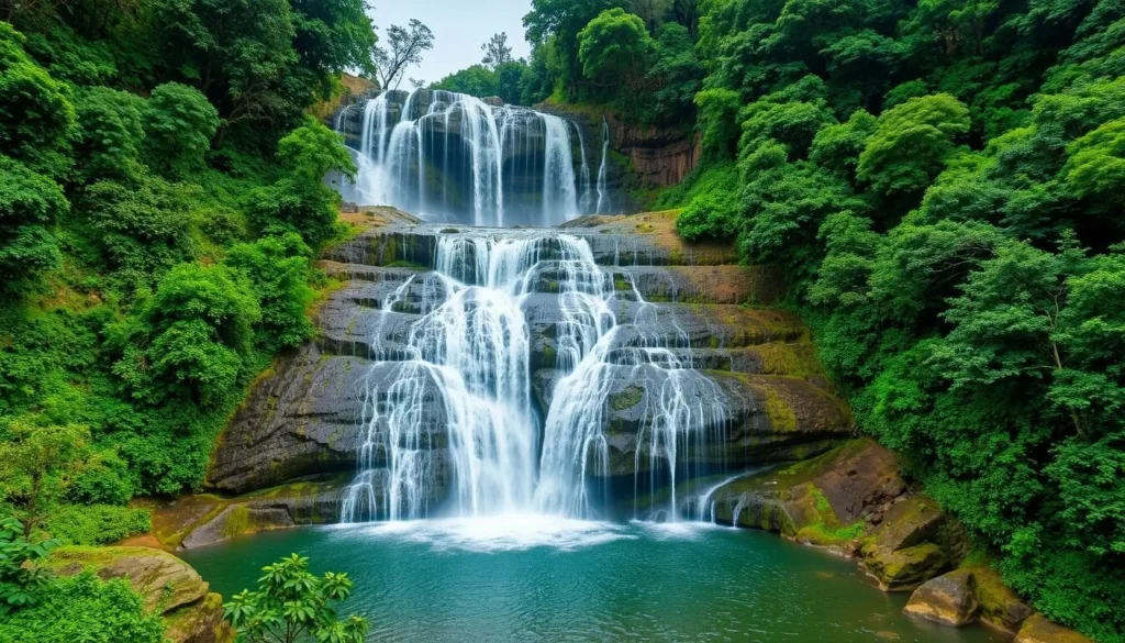 Image of Talakona Waterfall, a majestic 270 feet high waterfall in the Sri Venkateswara National Park