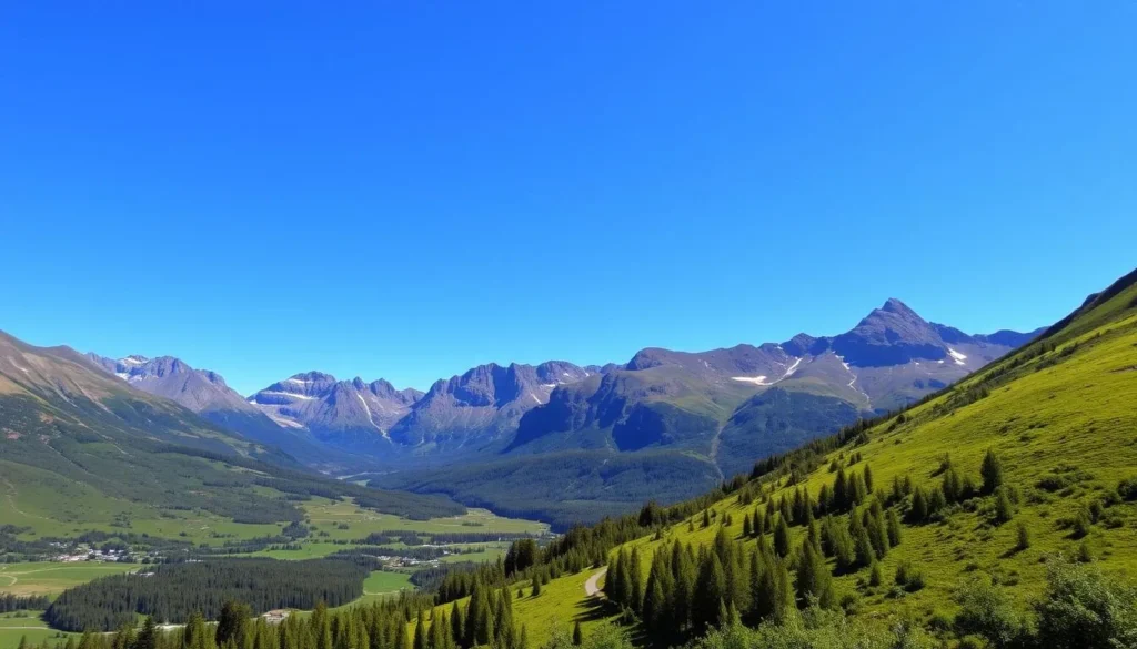 Image of Tarfala Valley and surrounding Swedish Lapland landscape