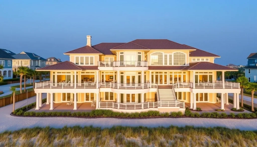 Image of The Pearl on the Point, a luxurious 10-bedroom beach house in Emerald Isle