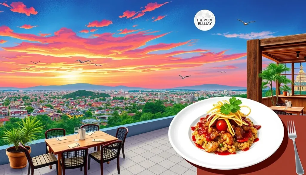 Image of The Roof Ellijay's rooftop or a popular dish