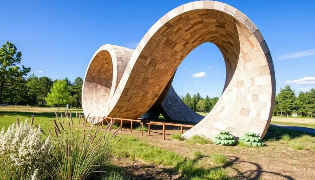 Image of "The Twist" at Kistefos Museum and Sculpture Park