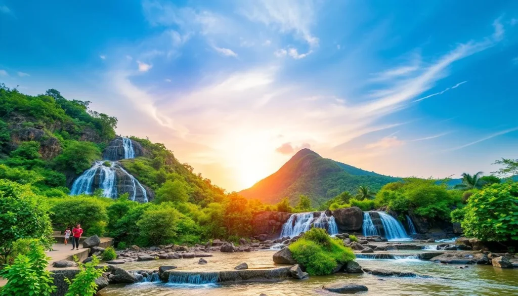 Image of Thirumoorthy Hills and Waterfalls