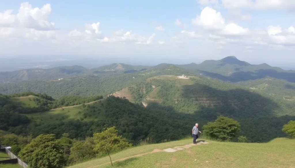 Image of Tirumala Hills with lush greenery and natural attractions