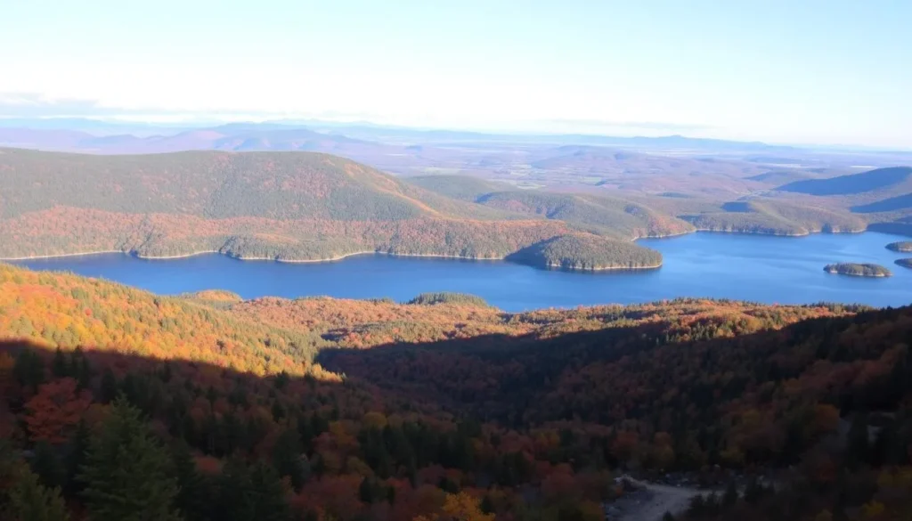 Image of Tiveden National Park during peak season