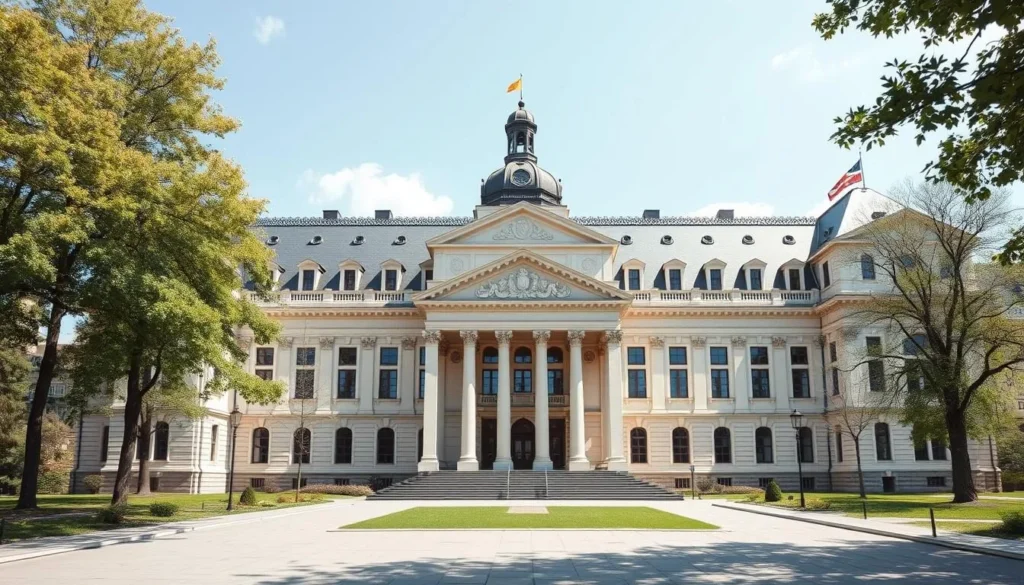 Image of Uppsala University's main building