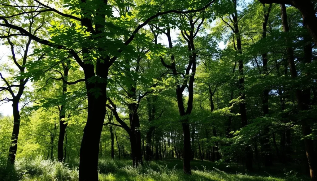 Image of Visingsö Island's oak forest