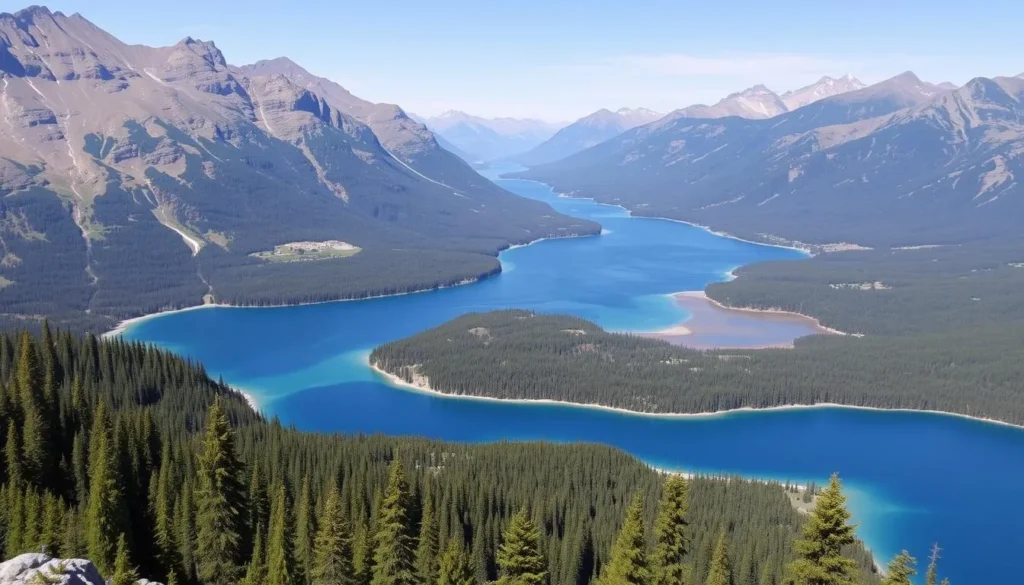 Image of Waterton Lakes National Park scenery