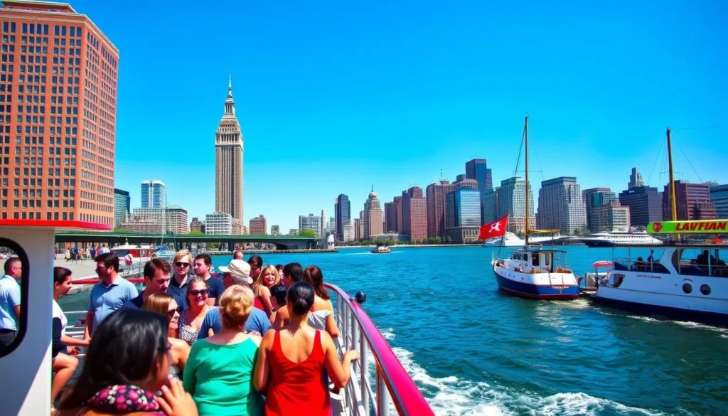 Image of a Boston Harbor cruise tour