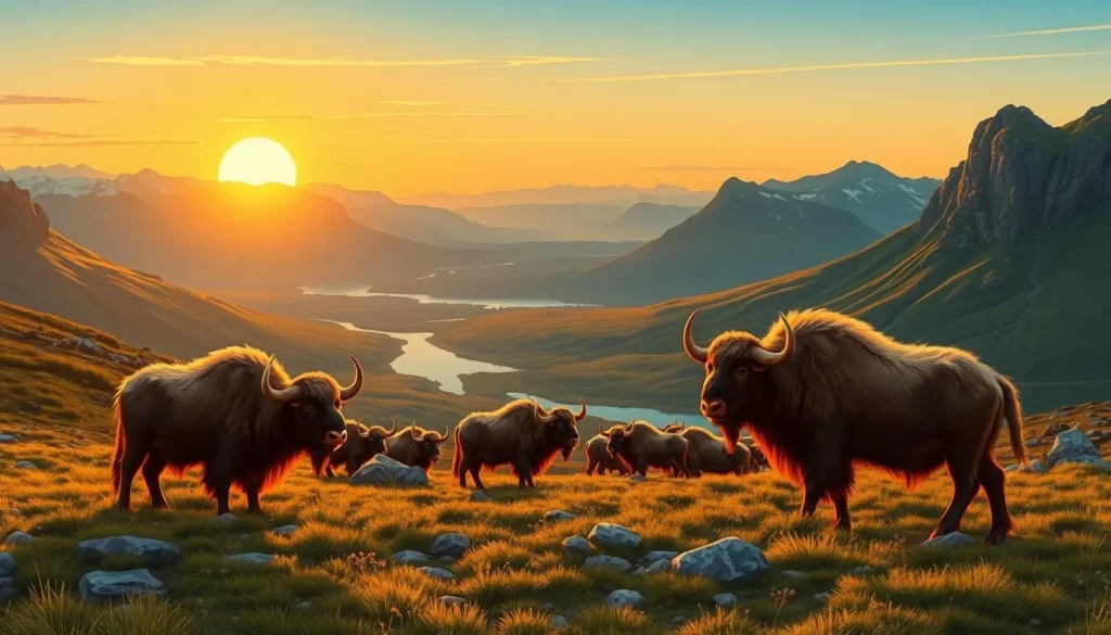 Image of a Musk Ox Safari in Dovrefjell-Sunndalsfjella National Park