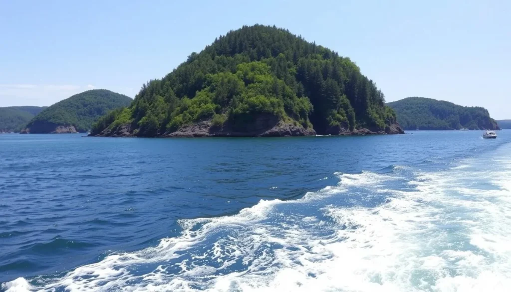 Image of a boat tour in the Gothenburg Archipelago