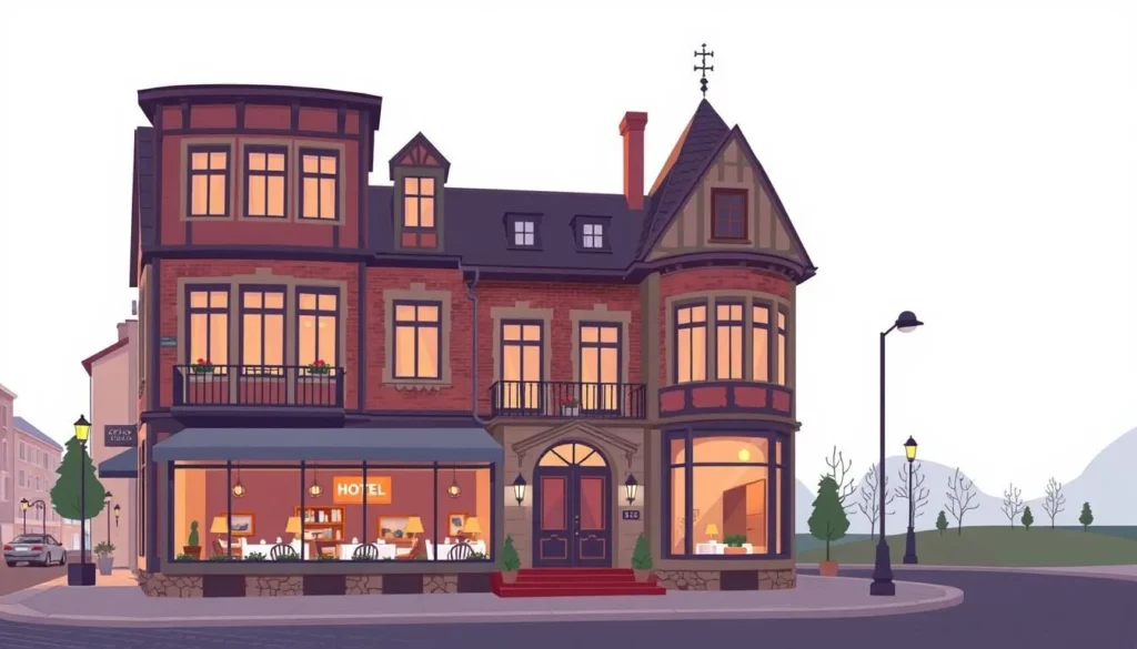 Image of a boutique hotel in Svitavy's city center