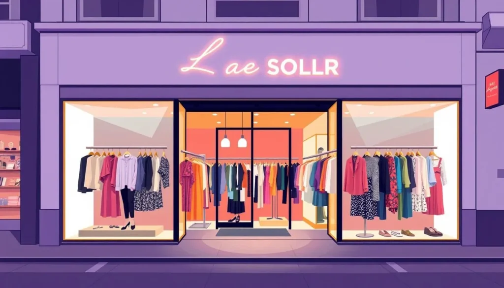 Image of a boutique on Avenida Gorlero selling designer clothing